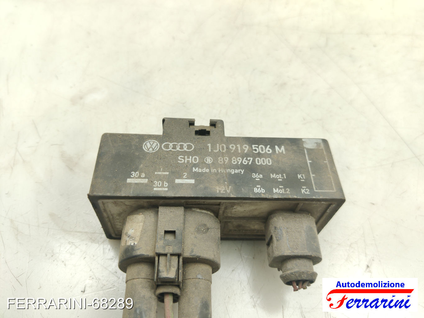 Centralina Ventola Radiatore VW POLO 9A, 9N 1.9 TDI 2001-2009 1J0919506M 10