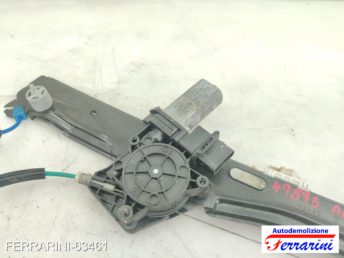 Motorino Alzavetro BMW X1 F48 SDRIVE 18D 2015-2023 51337434785, 71019003 7