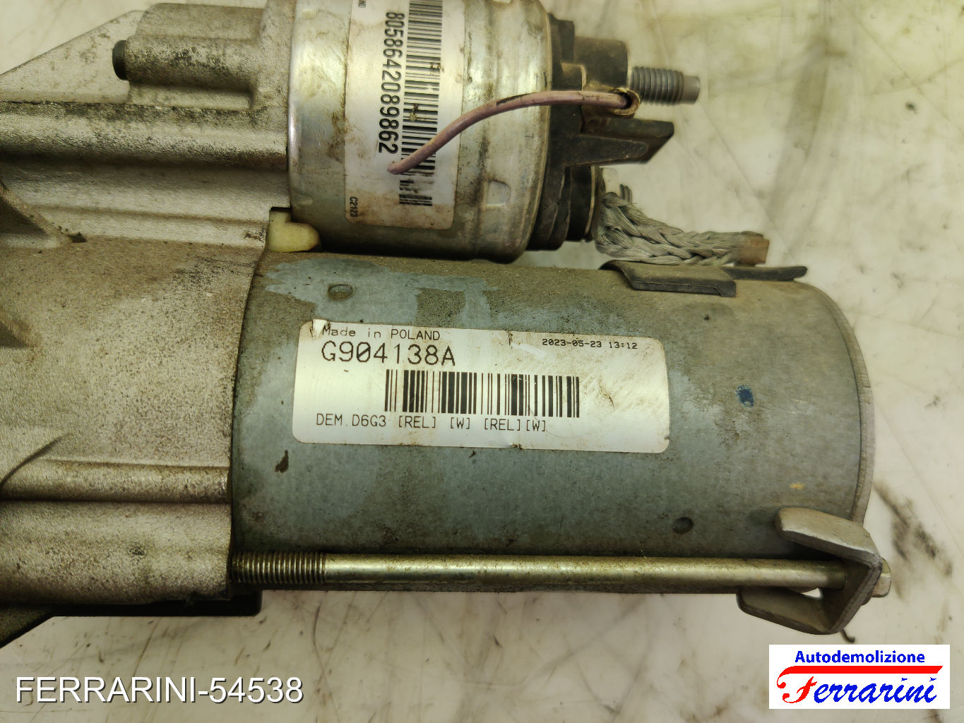 Motorino Avviamento CITROEN C3 1 FC, FN 1.4I 2002-2010 MAV171450, 5802CR, 5802Q9