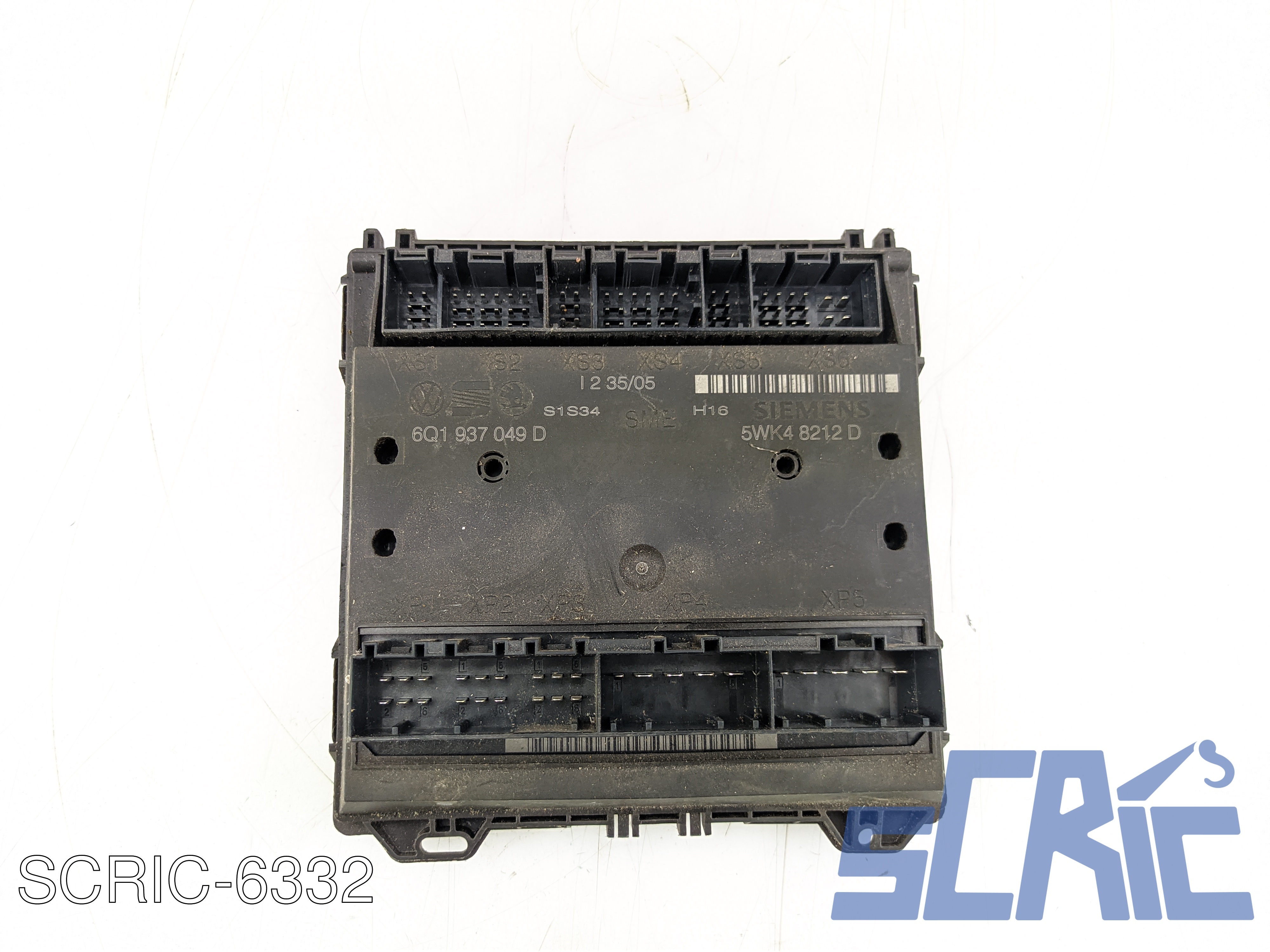 Body Computer SEAT IBIZA 3 6L1 1.4 16V 2002-2007 6Q1937049D, 5WK48212D