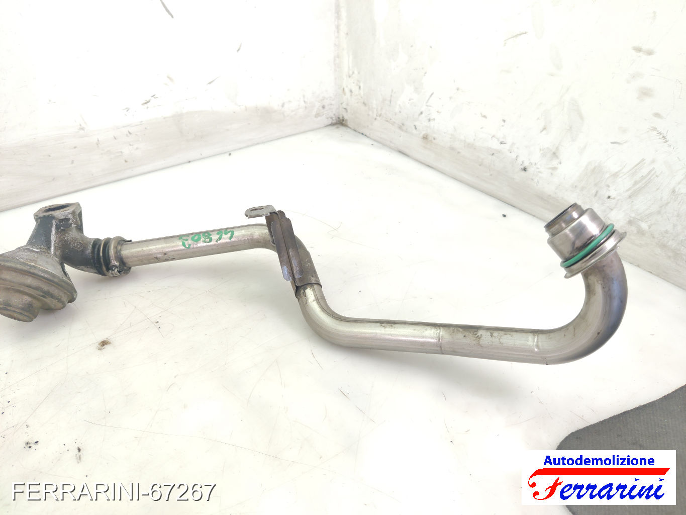 tubo tubazione egr CITROEN C2 JM 1.4 HDI 2003-2009 1628XV, 9641052380 8