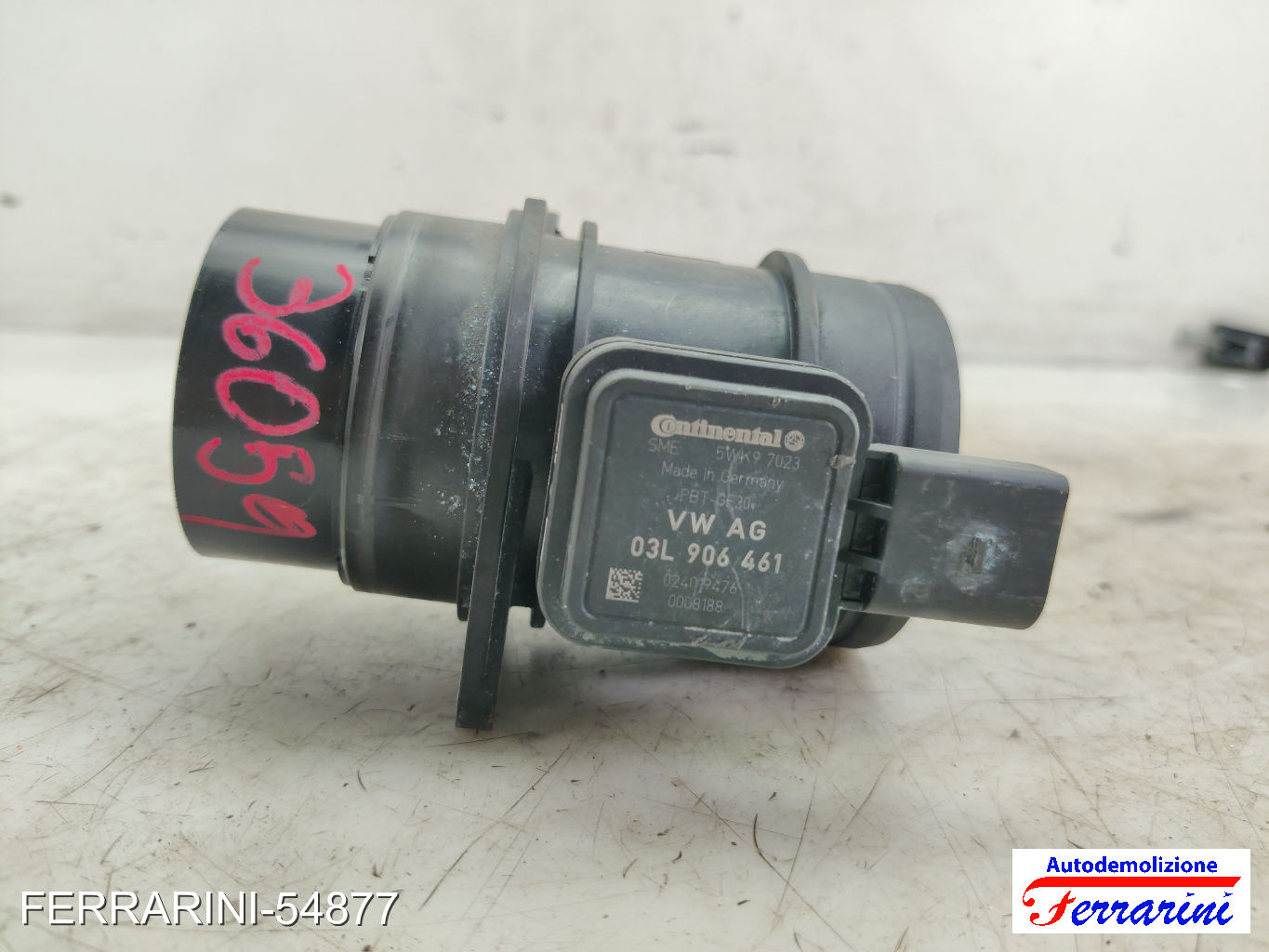Debimetro VW POLO 6C1, 6R1 1.6 TDI 2009-2023 03L906461, 5WK97023