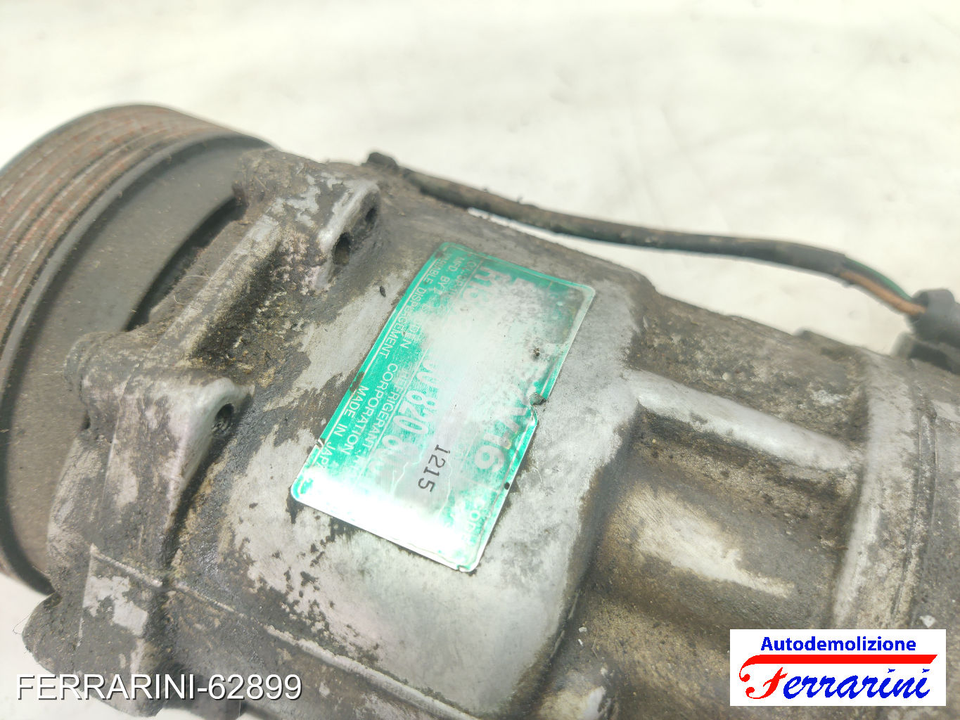 Compressore Clima CITROEN C3 1 FC, FN 1.4 HDI 2002-2009 9645306580