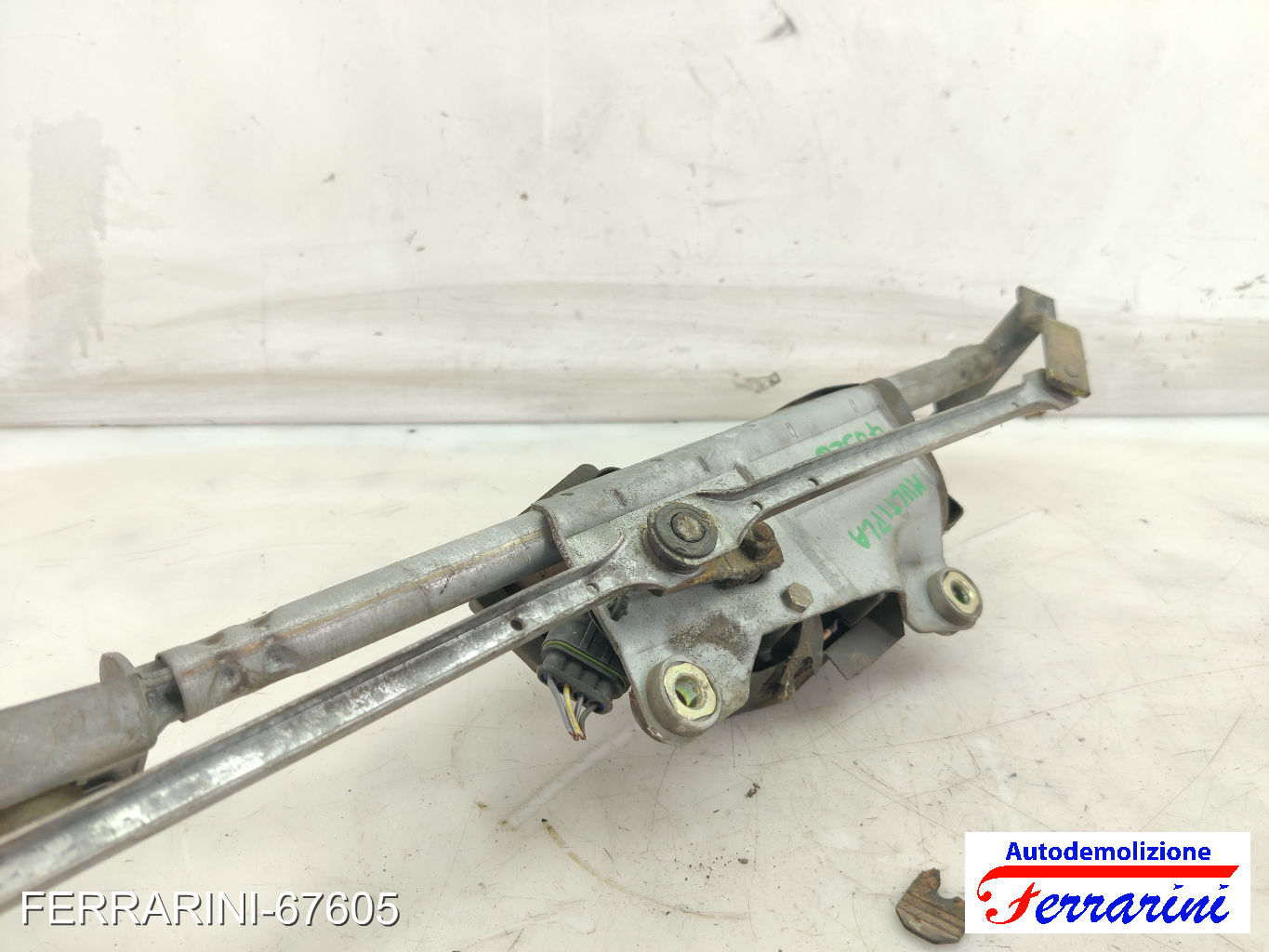Spazzacqua Motorino Tergicristallo FIAT MULTIPLA 186 2002-2010 anteriore