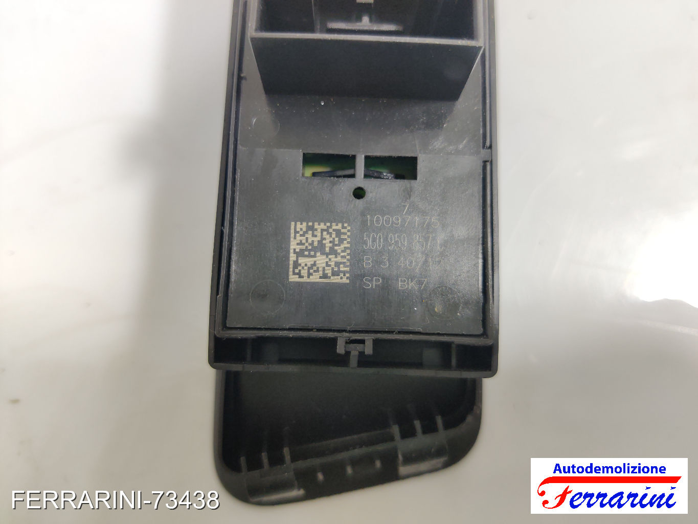 Pulsantiera Tastiera Alzavetro VW GOLF 7 5G1, BE1, BE2, BQ1 2012-2020 sinistra