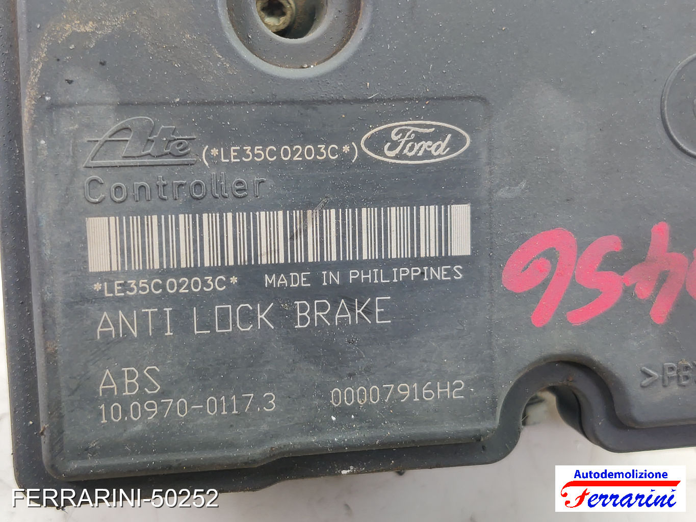 Centralina Pompa Abs FORD FIESTA 5 JD, JH 1.4 TDCI 2001-2008 AMCM110CC