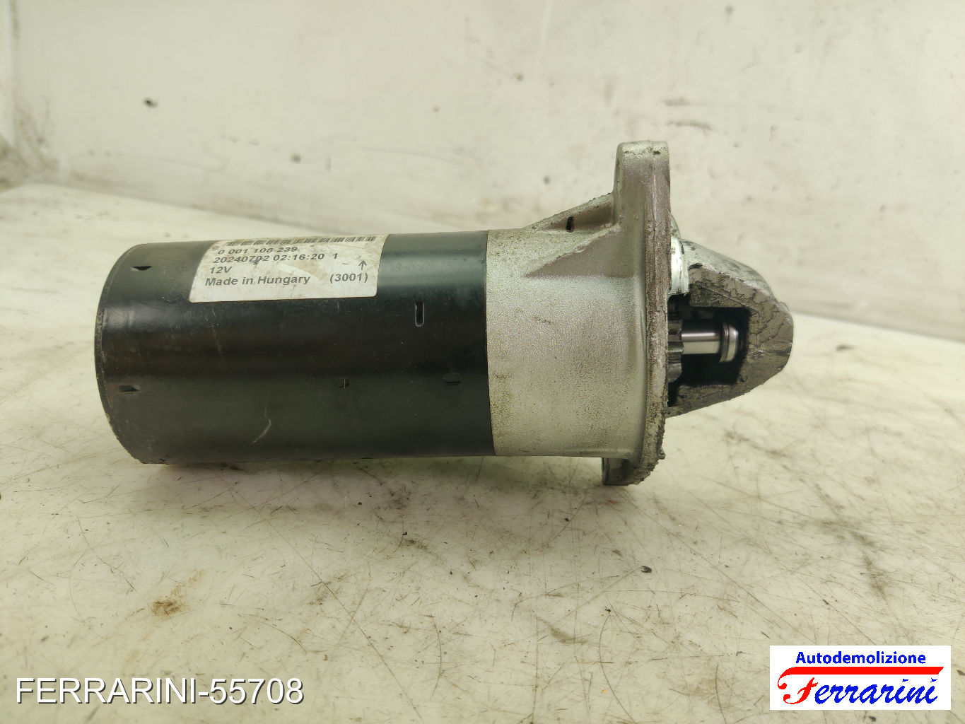 Motorino Avviamento FIAT STILO SW 192 1.9 D MULTIJET 2005-2008 0001108239