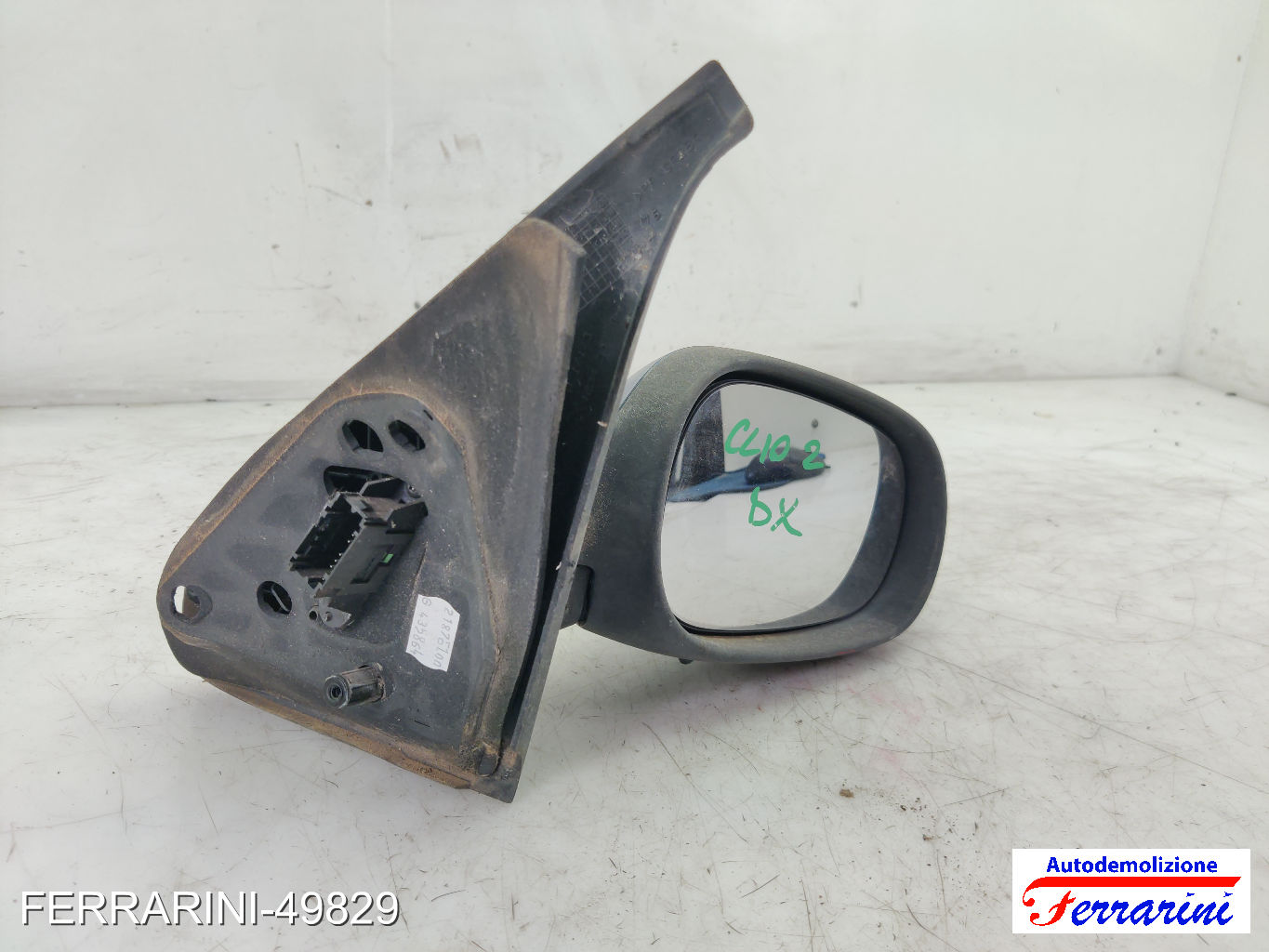 Specchietto Laterale RENAULT CLIO 2 BB, CB 1998-2010 destro, dx 10