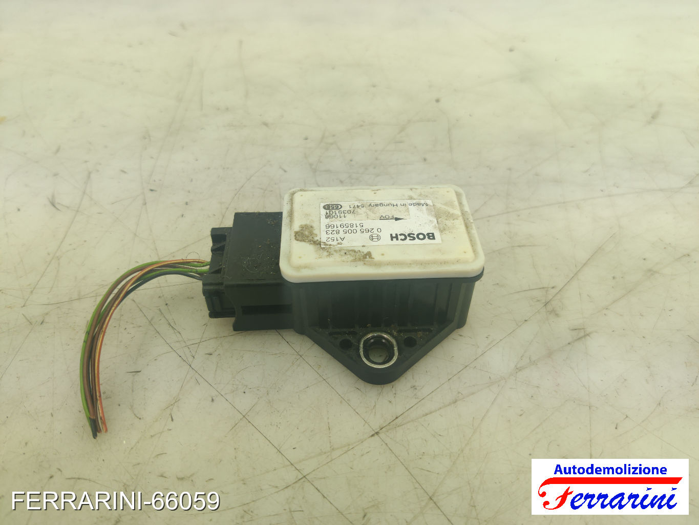 Sensore Imbardata Urto FIAT PUNTO EVO 199 2009-2012 anteriore, frontale 51859166