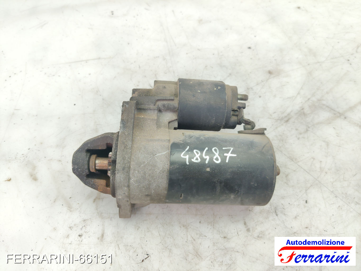 Motorino Avviamento FIAT MULTIPLA 186 1.6 16V BIPOWER 2001-2010 51832956 10