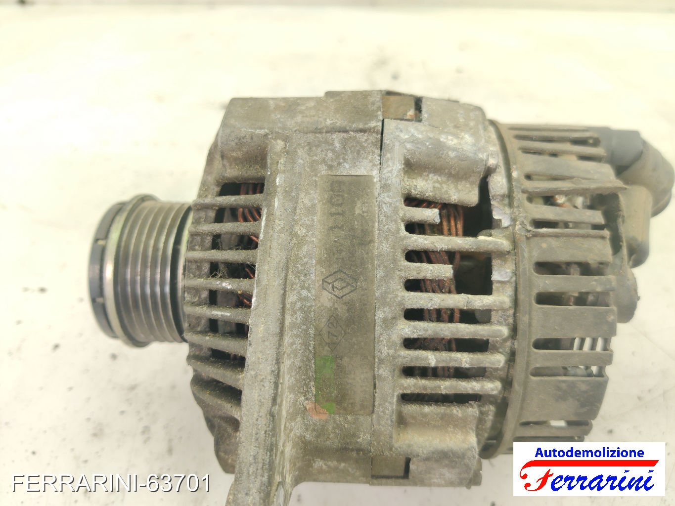 Alternatore RENAULT CLIO 2 BB, CB 1.2 1998-2010 8200373073, SG9B015, 8200150973 7