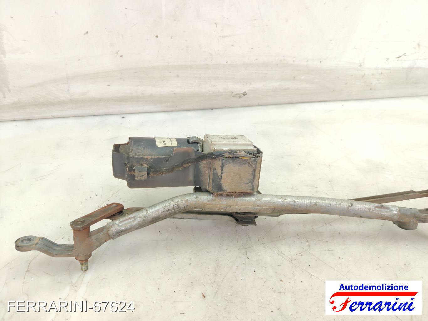 Spazzacqua Motorino Tergicristallo FIAT PUNTO 176 1993-1999 anteriore, frontale 7