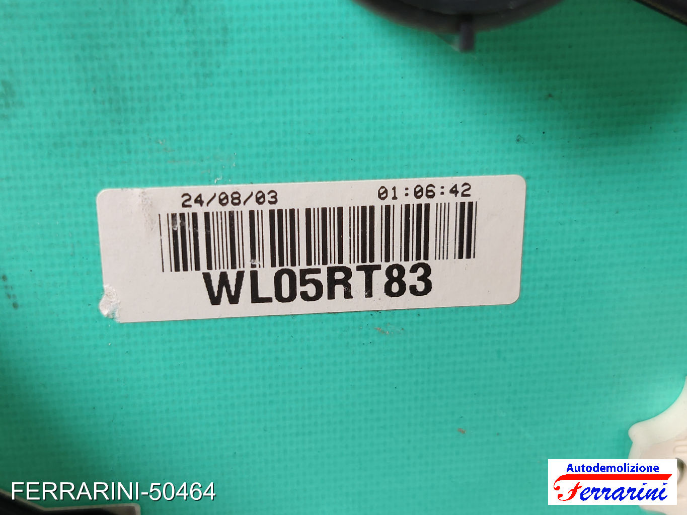 Quadro Contachilometri CITROEN BERLINGO M 1.9 D 70 1999-2011 9651740080
