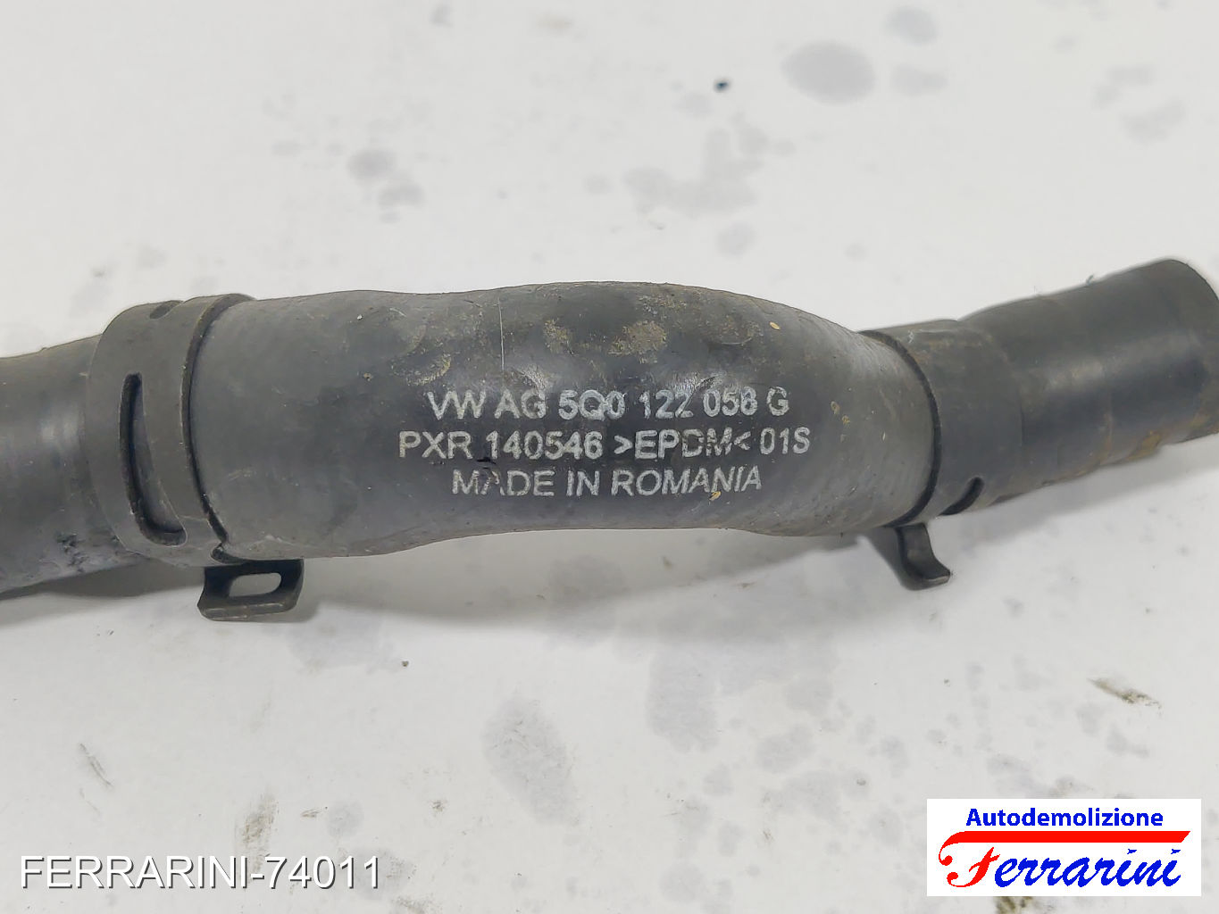manicotto radiatore CRBC flessibile liquido VW GOLF 7 5G1, BE1, BE2, BQ1 2.0 TDI 6