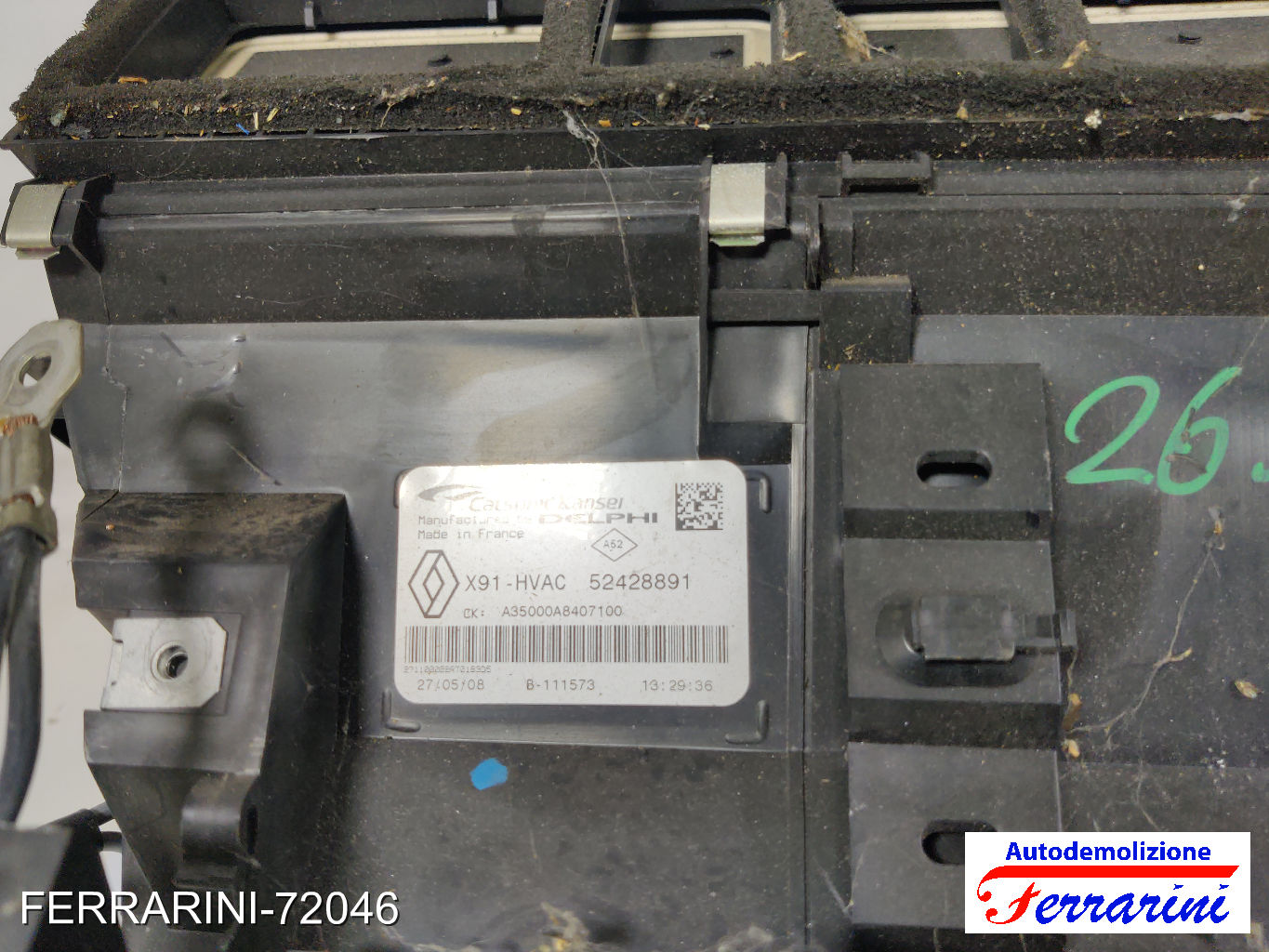 Stufa Completa RENAULT LAGUNA 3 SW KT0/1 2007-2015 21