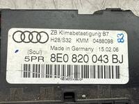 Bizona automatico Tastiera Clima AUDI A4 AT 8ED 2004-2008 anteriore, frontale 6