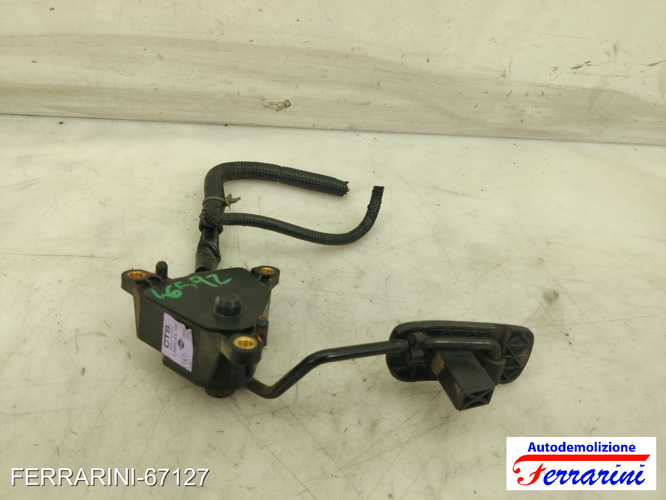 Pedale Acceleratore NISSAN MICRA 3 K12 1.5 DCI 2003-2010 18002AX700, 18002AX70B