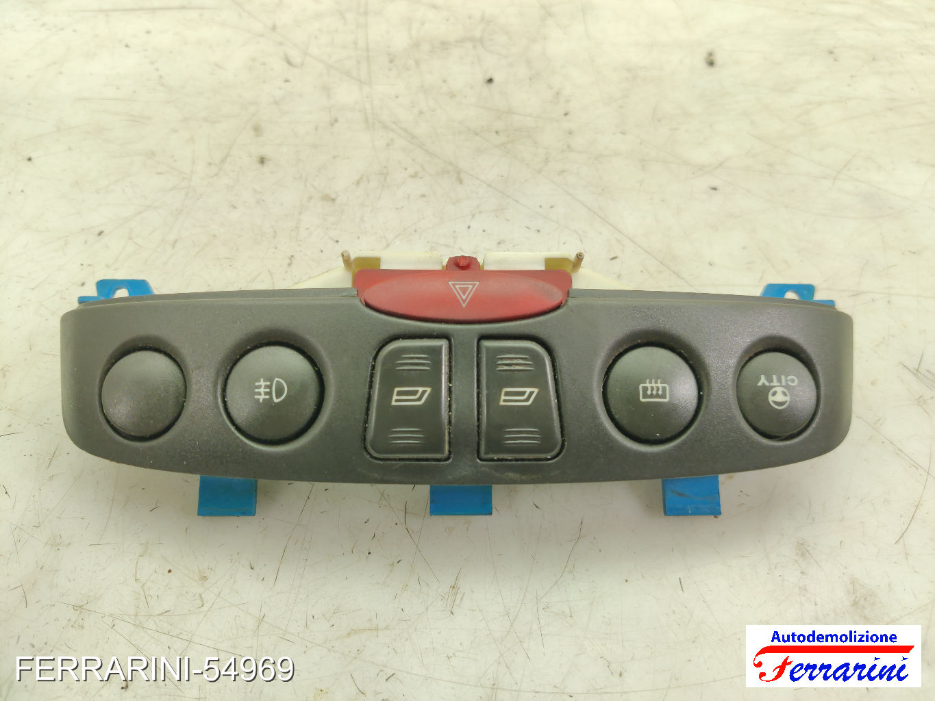 Pulsantiera Tastiera Alzavetro FIAT PUNTO 188 1999-2010 sinistra, sx, frontale 6