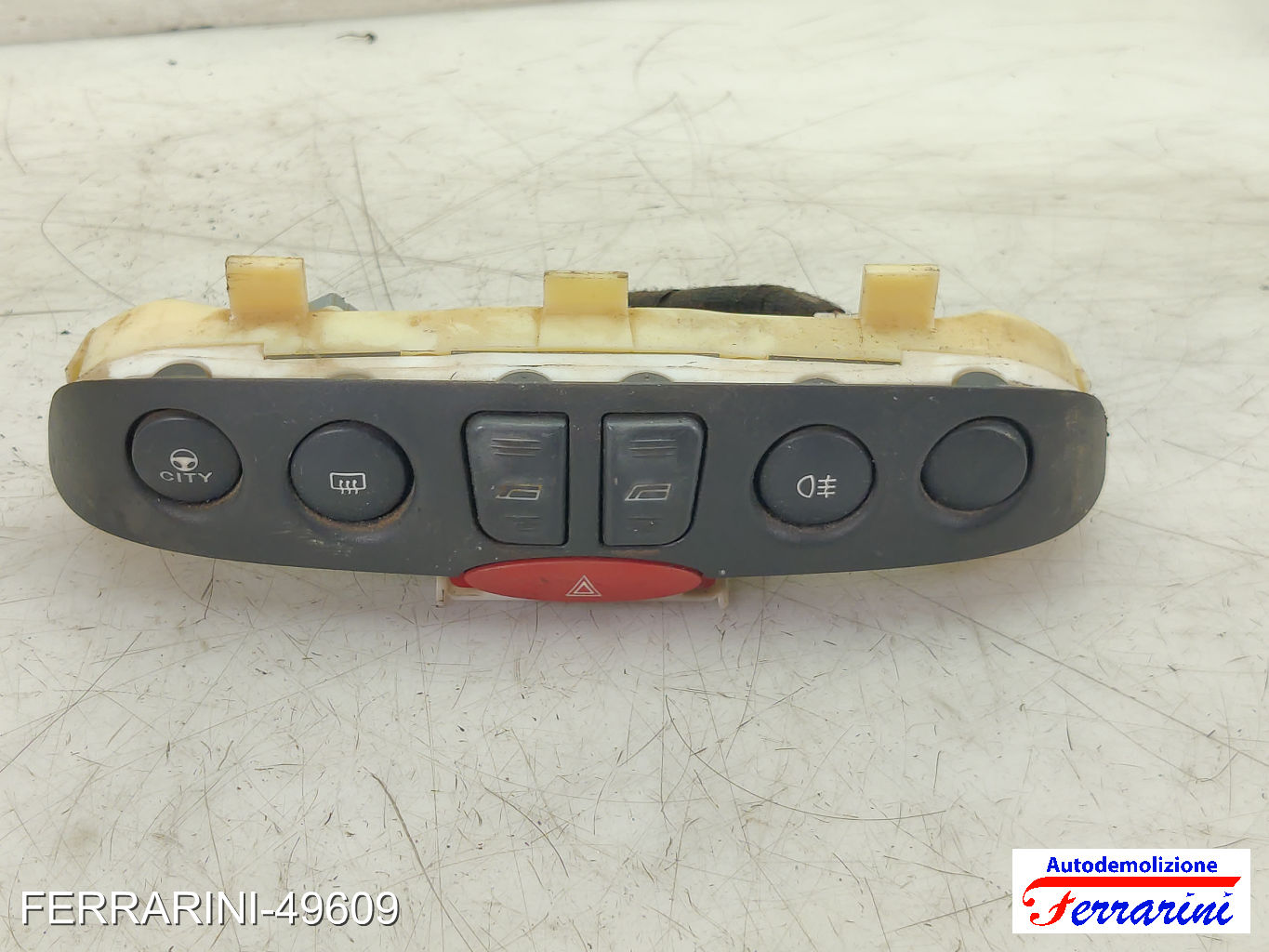Pulsantiera Tastiera Alzavetro FIAT PUNTO 188 1999-2006 sinistra, sx, frontale 9