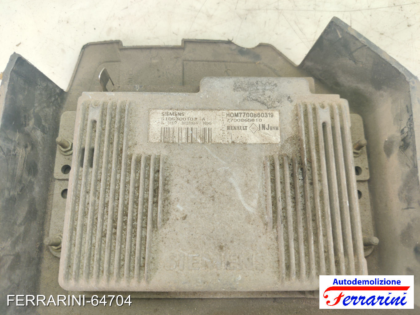 Centralina Motore RENAULT MEGANE SCENIC JA0/1 2.0I 1997-1999 7700860319 7