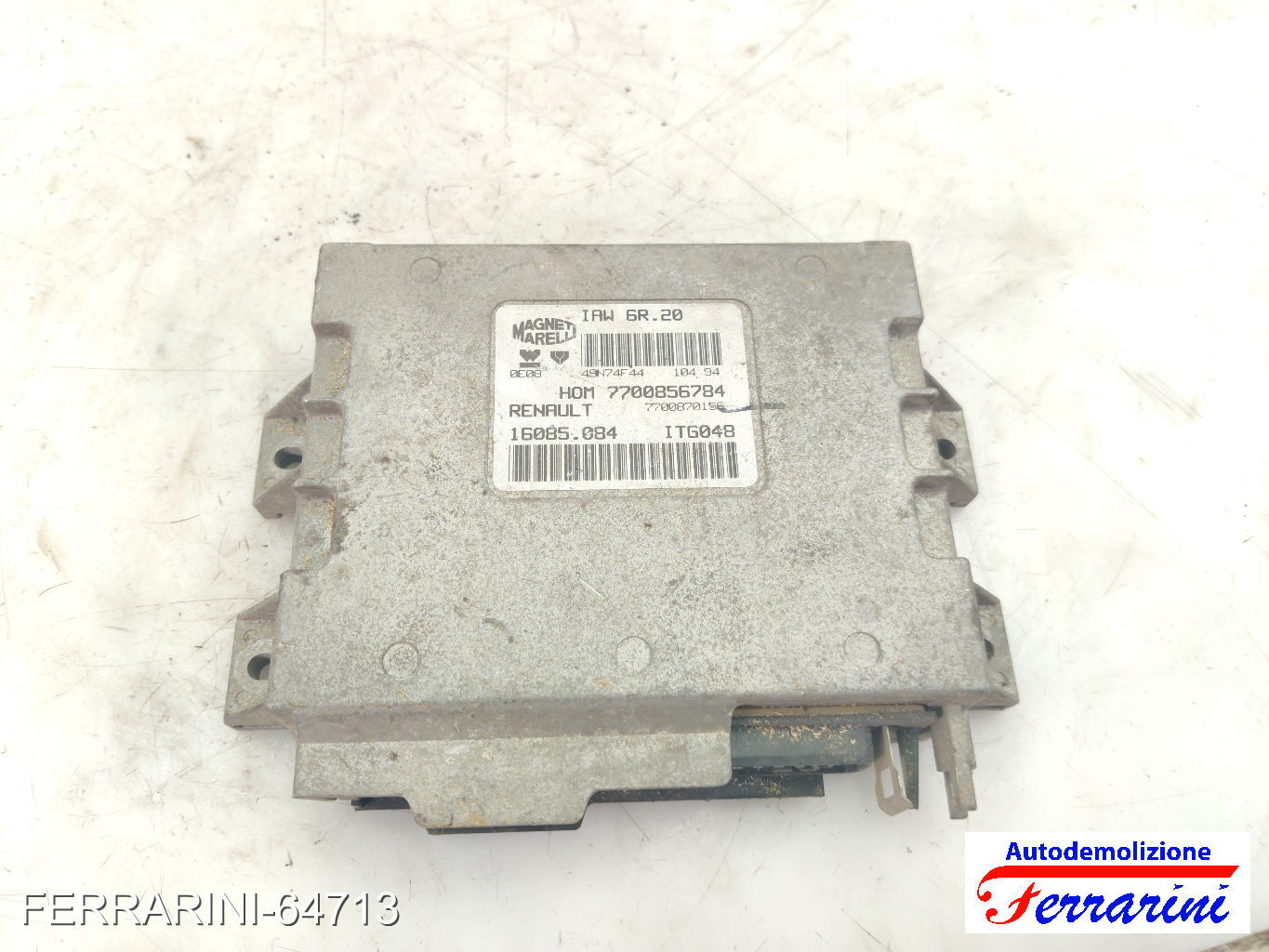Centralina Motore RENAULT TWINGO 1 C06 1.2 1993-1996 7700856784, 7700870156