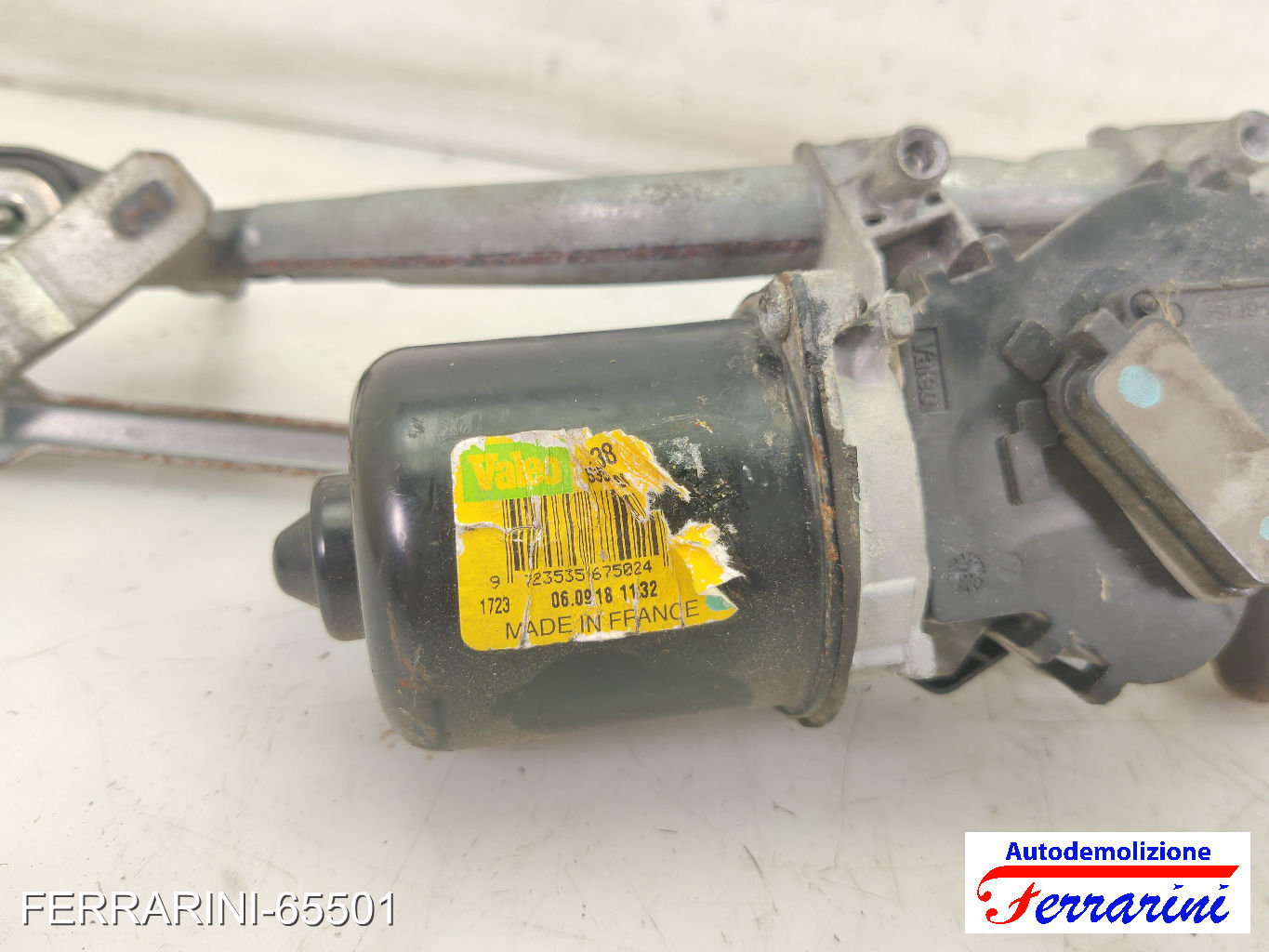 Spazzacqua Motorino Tergicristallo RENAULT SCENIC 2 JM0/1 2005-2008 anteriore 9