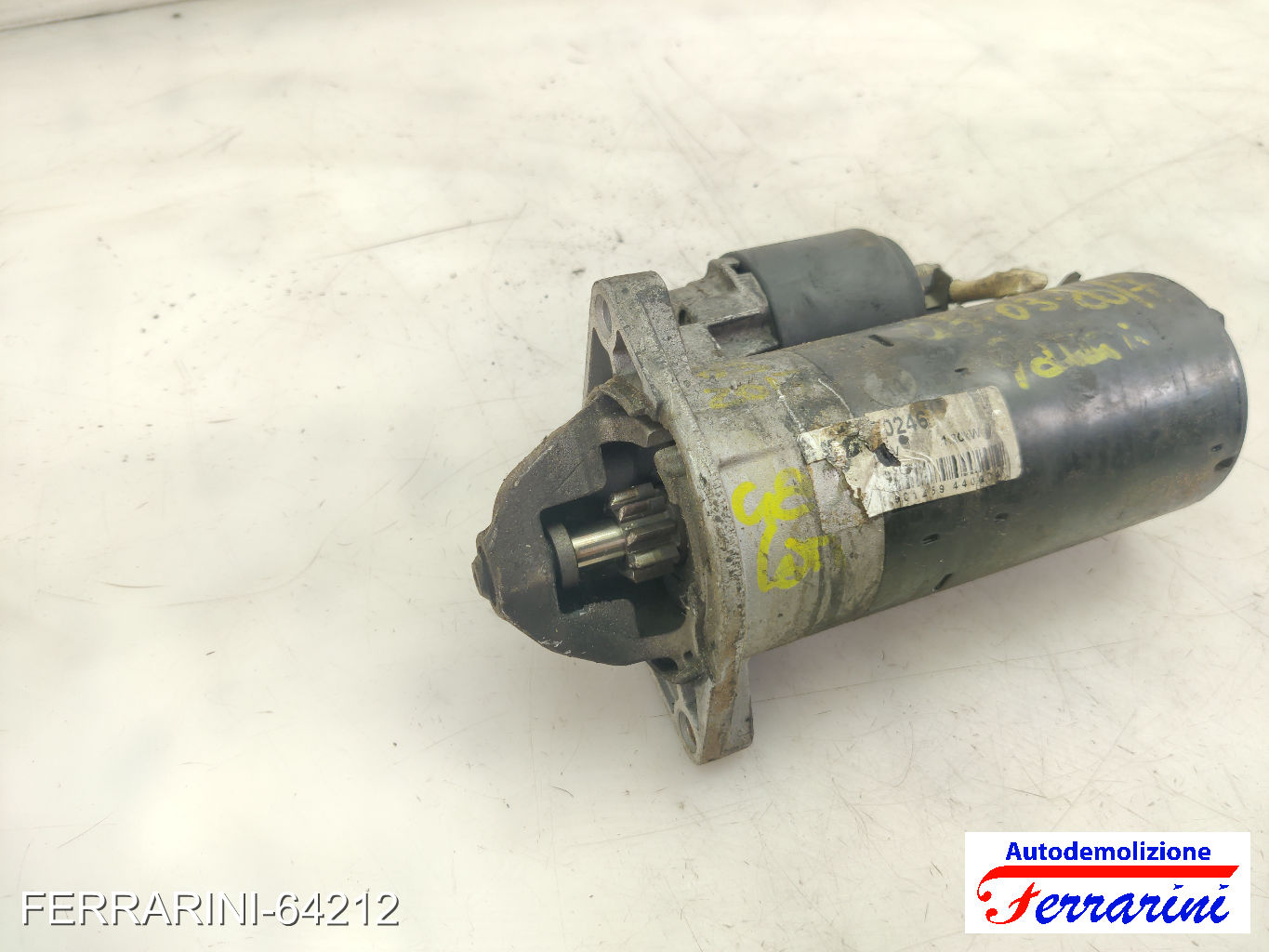 Motorino Avviamento FIAT MULTIPLA 186 1.9 JTD 115 2002-2010 0001108202