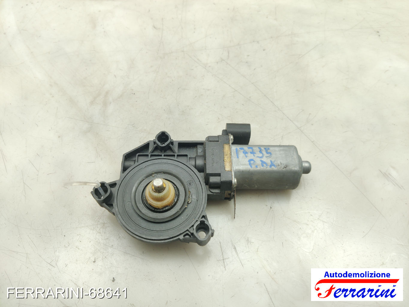 Motorino Alzavetro ALFA ROMEO 159 SW 939 1.9 JTDM 16V 2006-2011 71740122, 17735