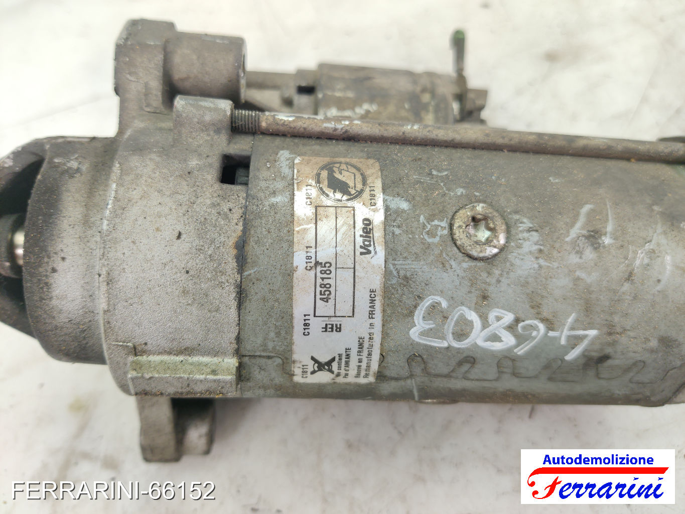 Motorino Avviamento CITROEN C2 JM 1.4 HDI 2003-2009 9662854080, 5802FG, 5802Z8