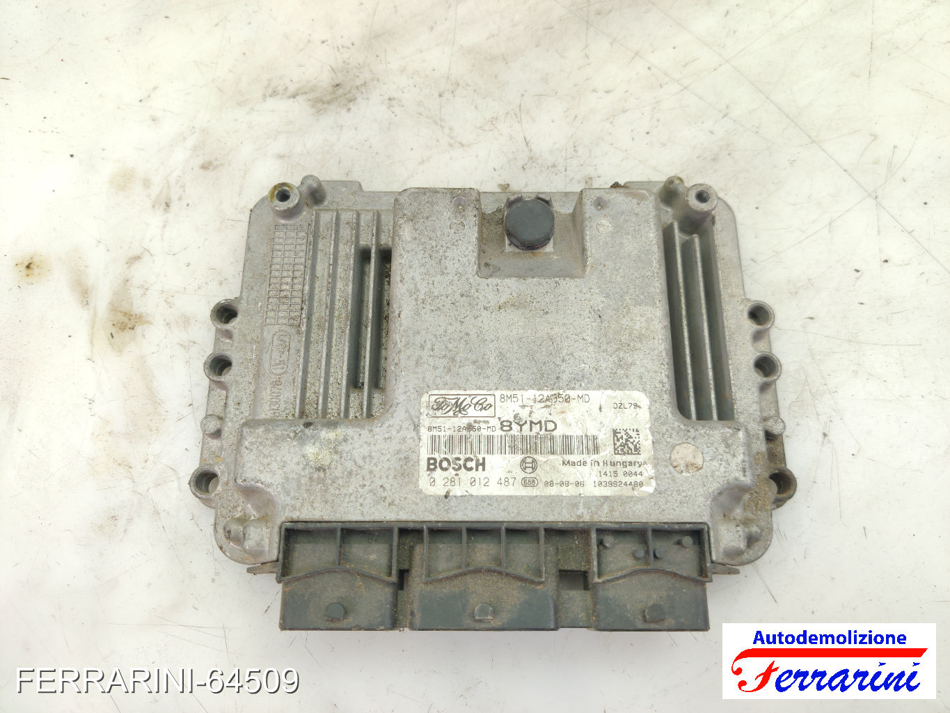 Centralina Motore FORD FOCUS 2 DA, DP, HCP 1.6 TDCI 2004-2012 8M5112A650MD
