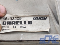 doppia parabola Faro Anteriore FIAT PUNTO 176 1993-1999 destro, dx 46433209