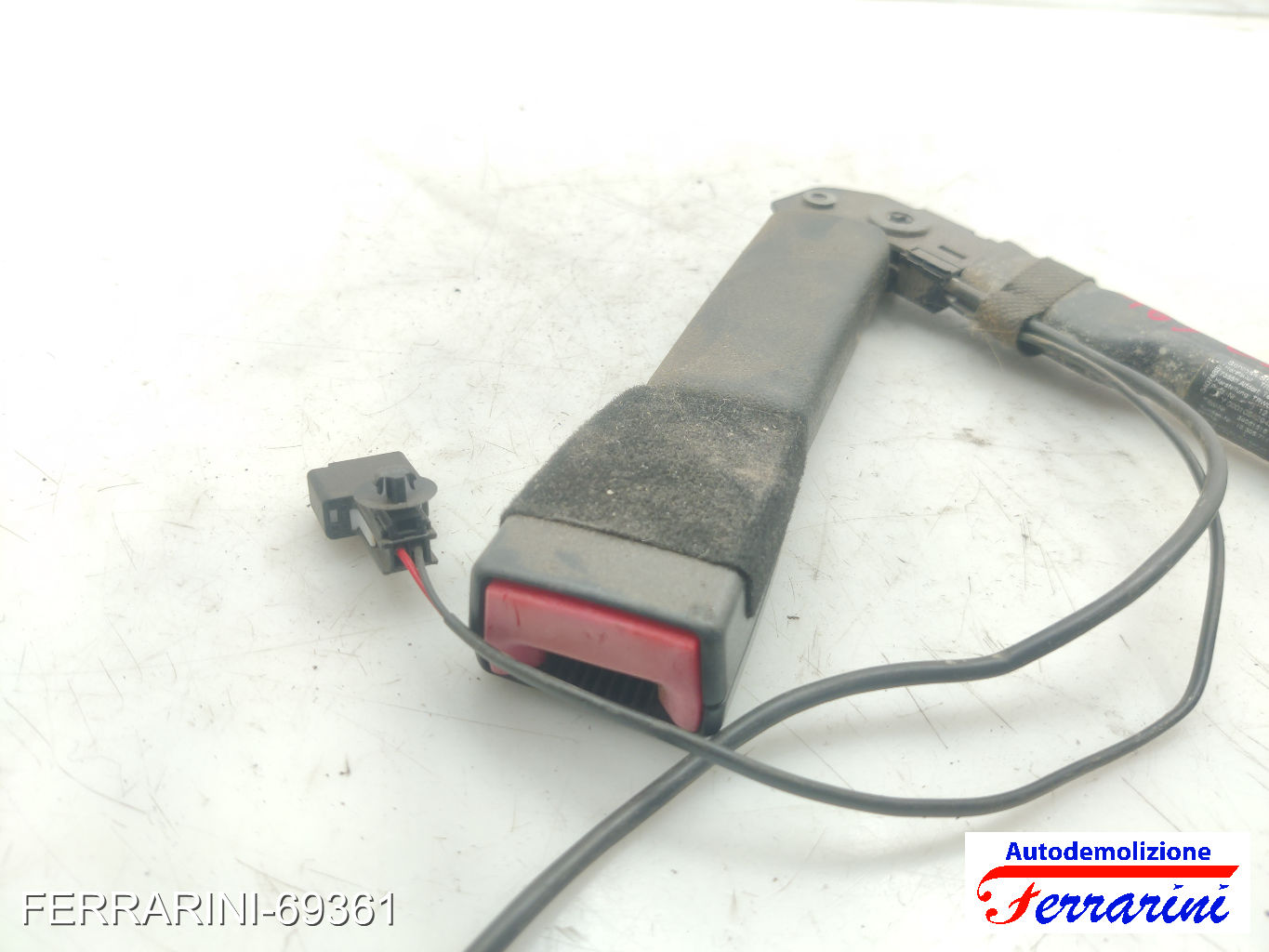 Aggancio Cintura Di Sicurezza OPEL MERIVA B S10 2010-2014 destro, dx, frontale 8