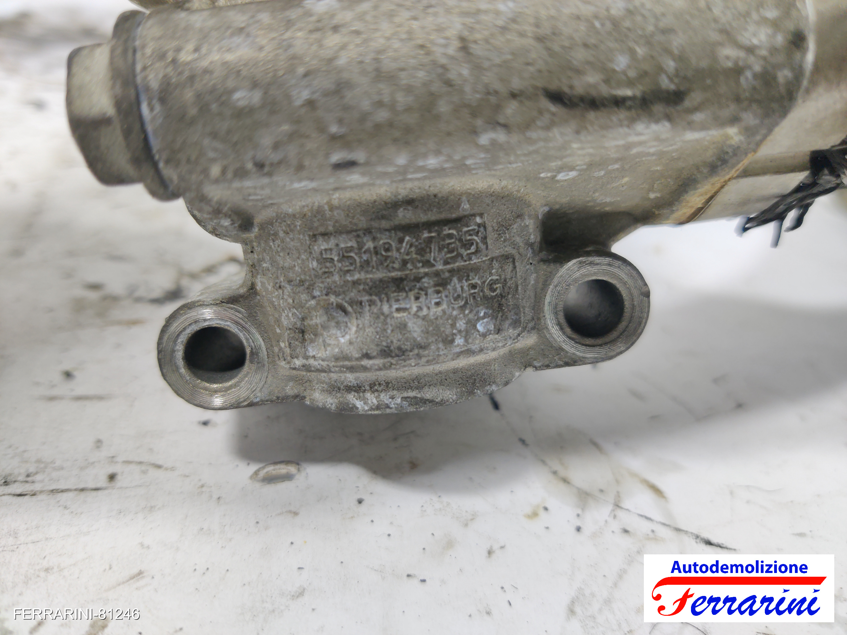 Valvola Egr FIAT CROMA 194 1.9 D MULTIJET 2005-2011 55194735, 5194735, 55204250
