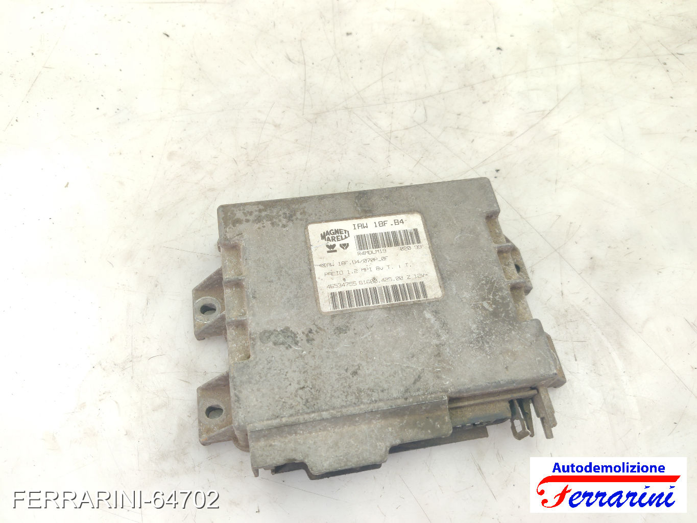 Centralina Motore FIAT PALIO WEEKEND 171, 173, 178, 373, 374 1.2 1996-2004