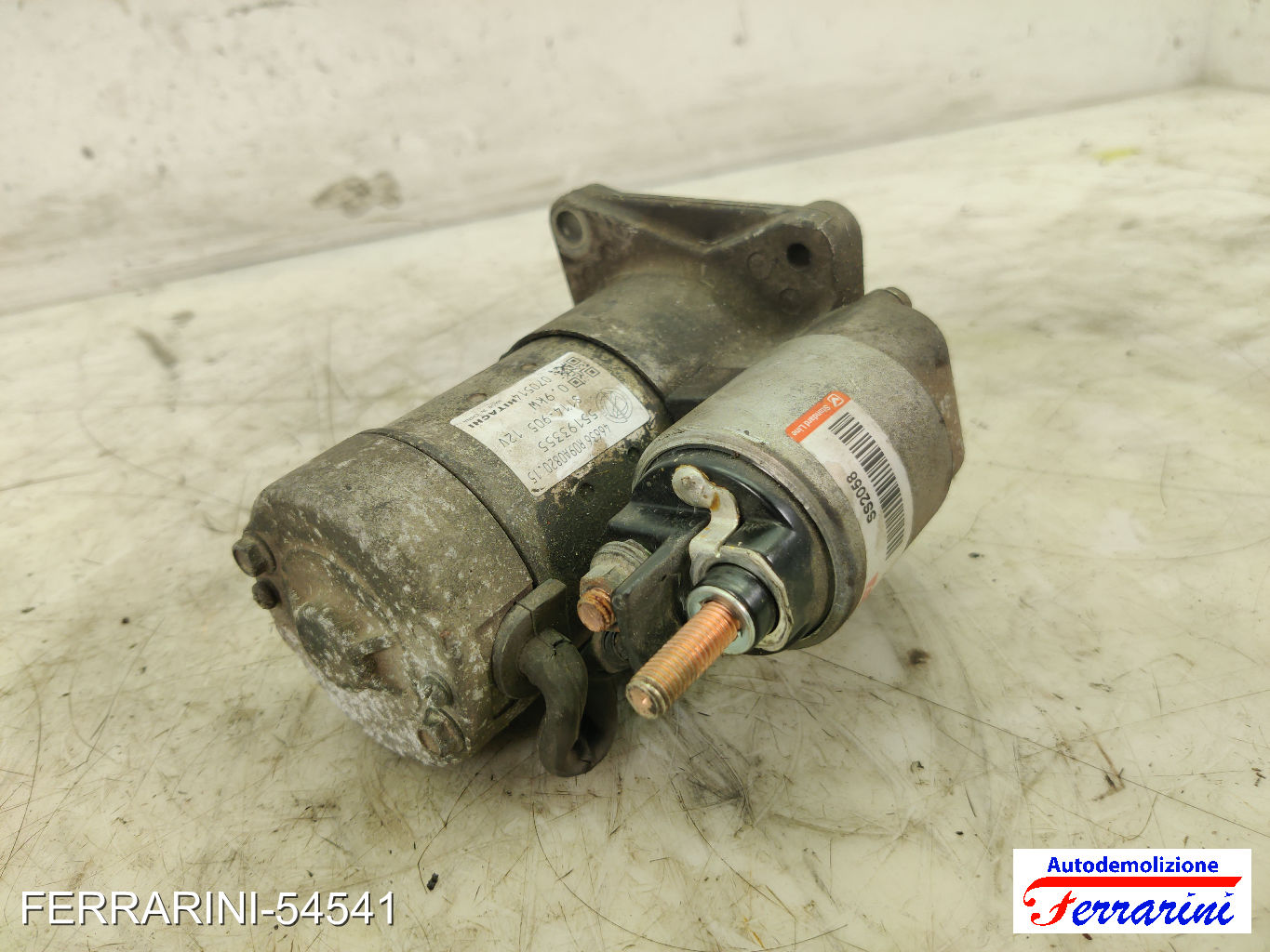 Motorino Avviamento FIAT GRANDE PUNTO 199 1.2 2005-2009 55193355, 46813058
