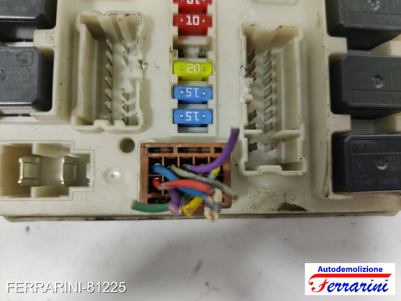 Fusibiliera Scatola Fusibili Body Computer NISSAN MICRA 3 K12 1.5 DCI 2003-2010