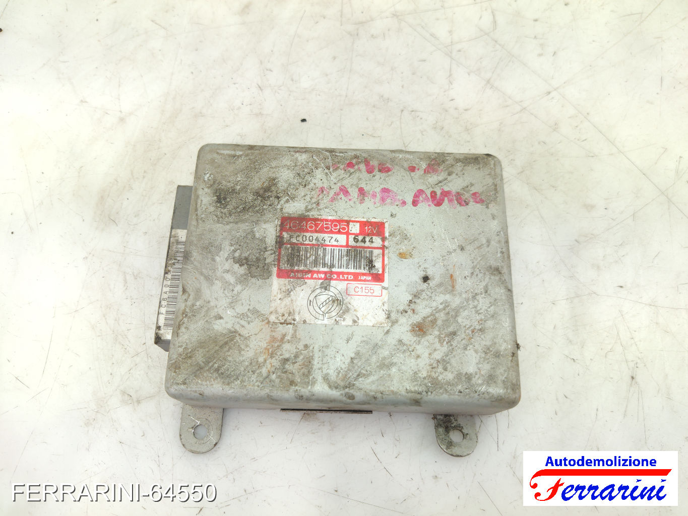 Centralina Cambio Automatico FIAT BRAVO 1 182 1.6 16V 1995-2001 46467595, FC6A00