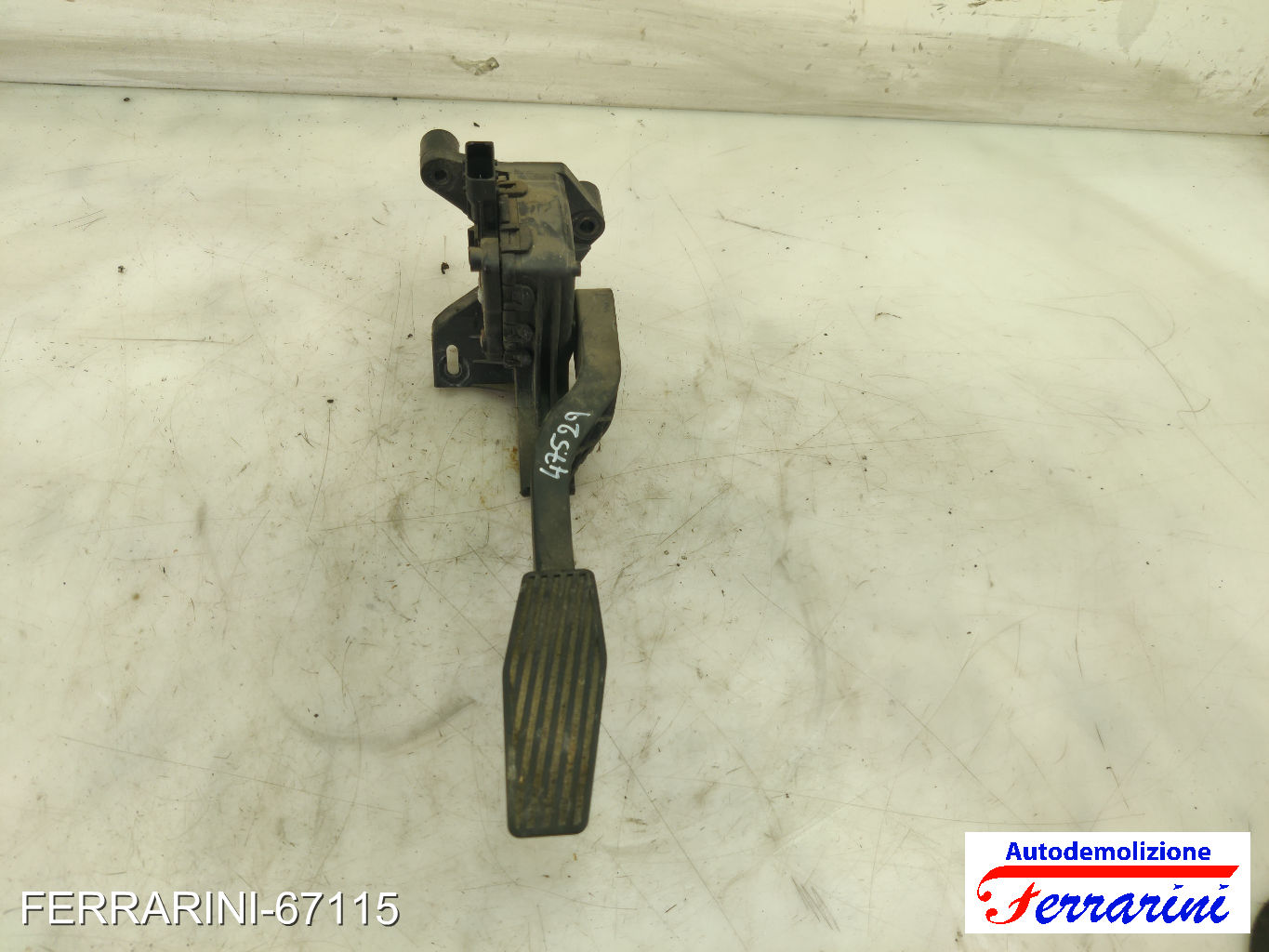 Pedale Acceleratore OPEL MERIVA A X03 1.4 16V TWINPORT 2004-2010 93335443