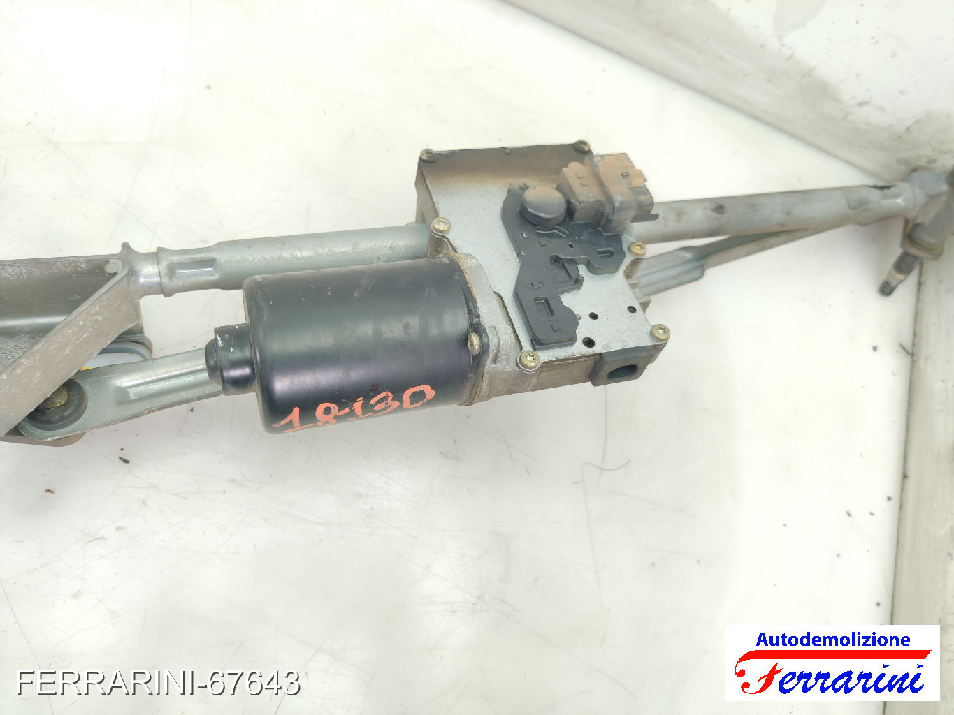 Spazzacqua Motorino Tergicristallo PEUGEOT 307 SW 3H 2002-2008 anteriore 10