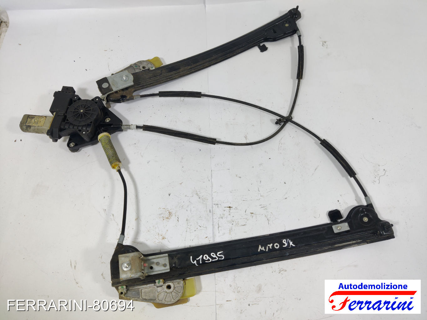 Alzavetro ALFA ROMEO MITO 955 2008-2013 sinistro, sx, frontale, anteriore