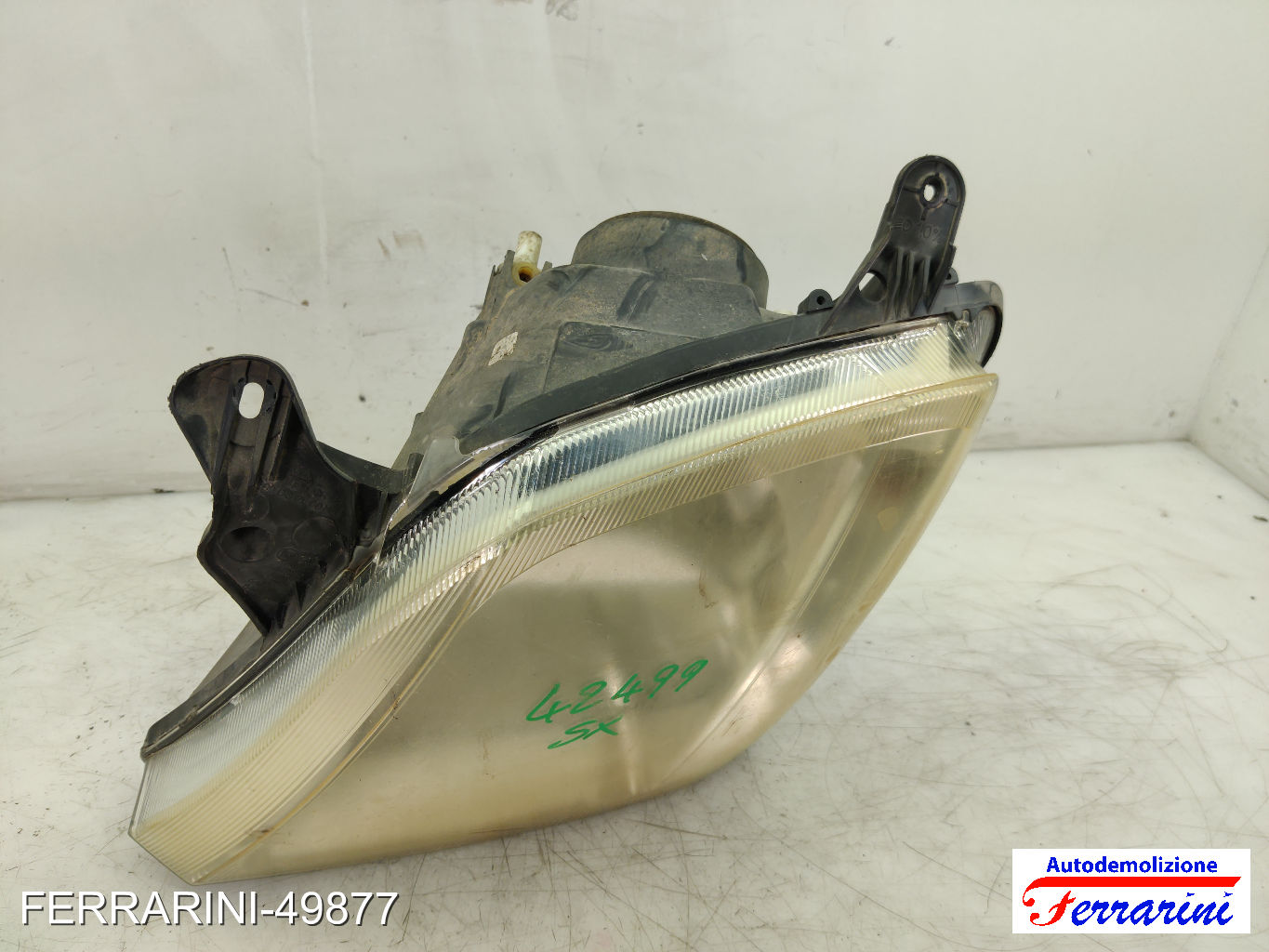 Faro Anteriore OPEL MERIVA A X03 2003-2010 sinistro, sx 93175364, 93175366 8