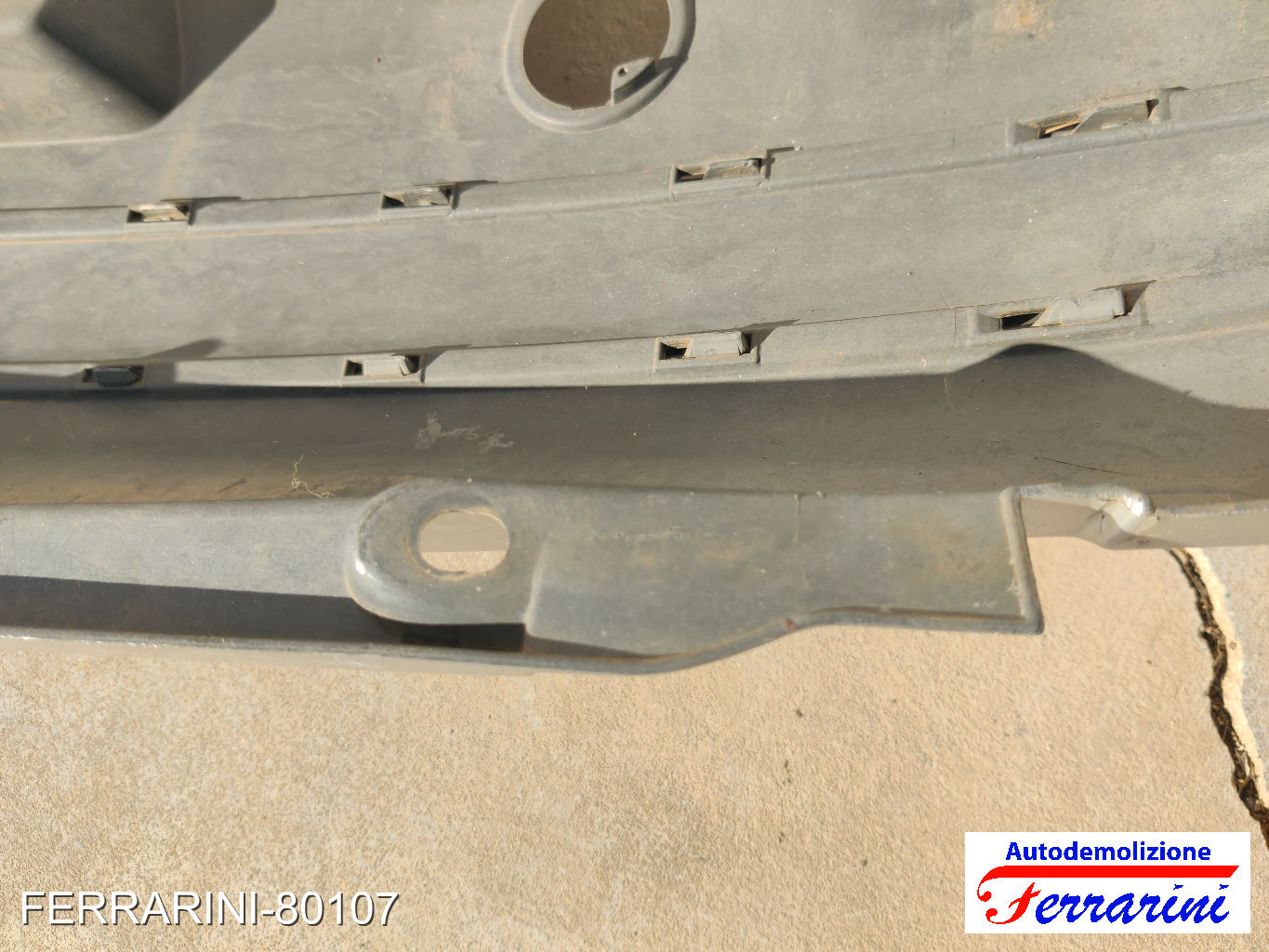 Paraurti FIAT PUNTO 188 1999-2010 Retro 71777571, 735272757, 735272038 6