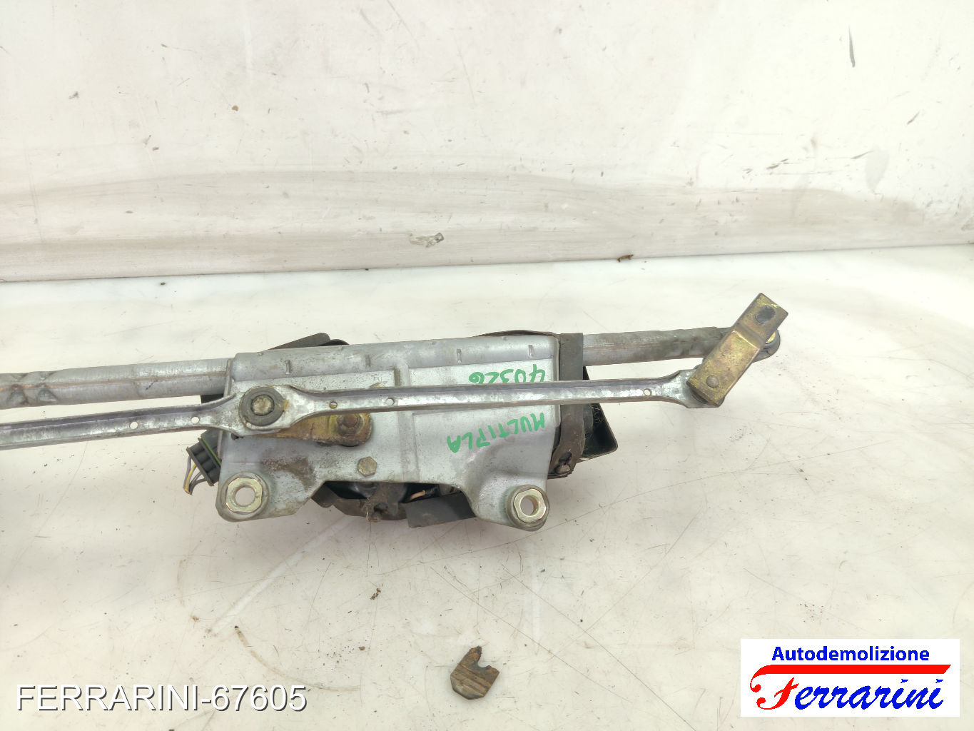 Spazzacqua Motorino Tergicristallo FIAT MULTIPLA 186 2002-2010 anteriore