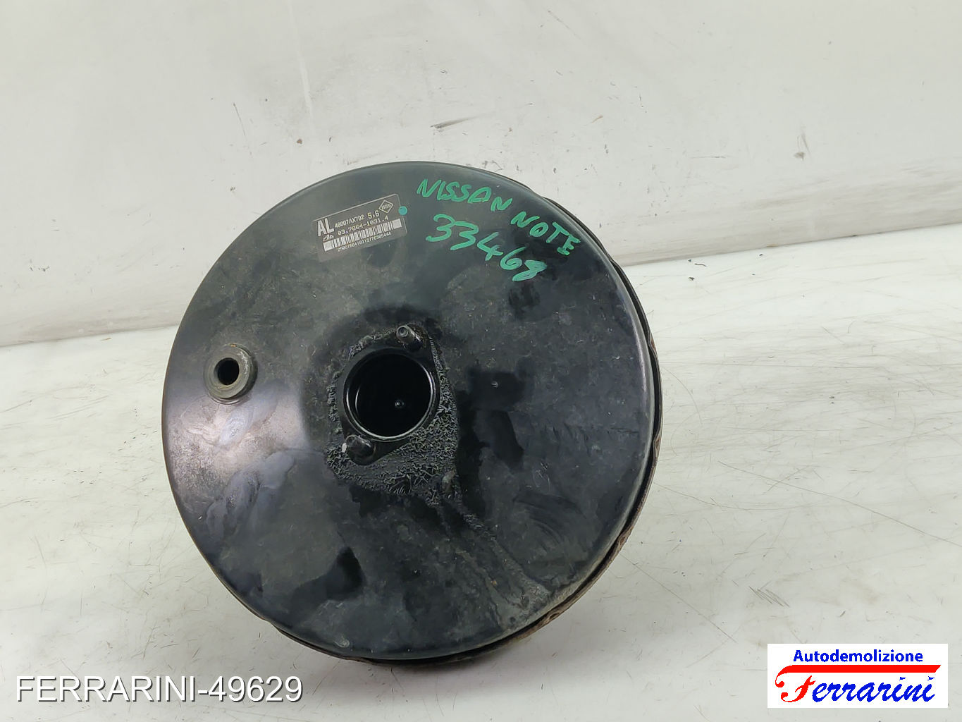 Servofreno NISSAN NOTE E11, NE11 1.4 2006-2012 46007AX702, 03786410314 11