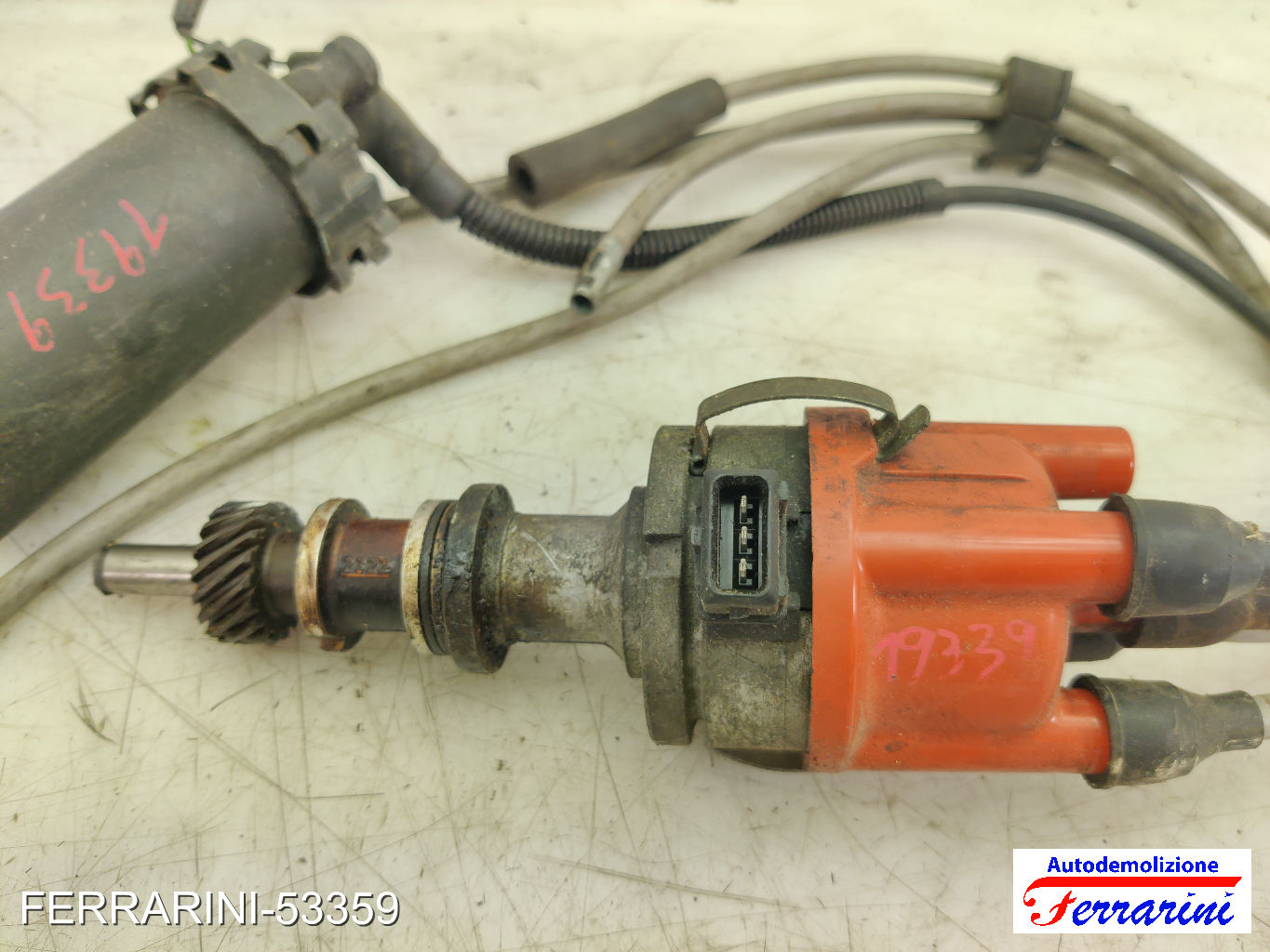 Spinterogeno Distributore FORD TRANSIT E 2.0I 1991-1994 0237520012, 87HF12100AA 10