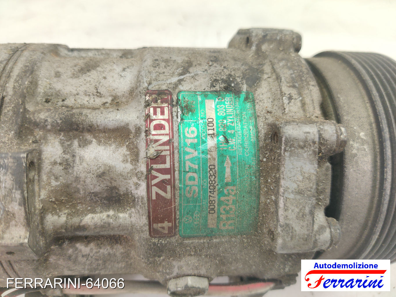 Compressore Clima VW GOLF 3 1H1 1.6 1995-1997 1H0820803D, 1H0820803DX 7