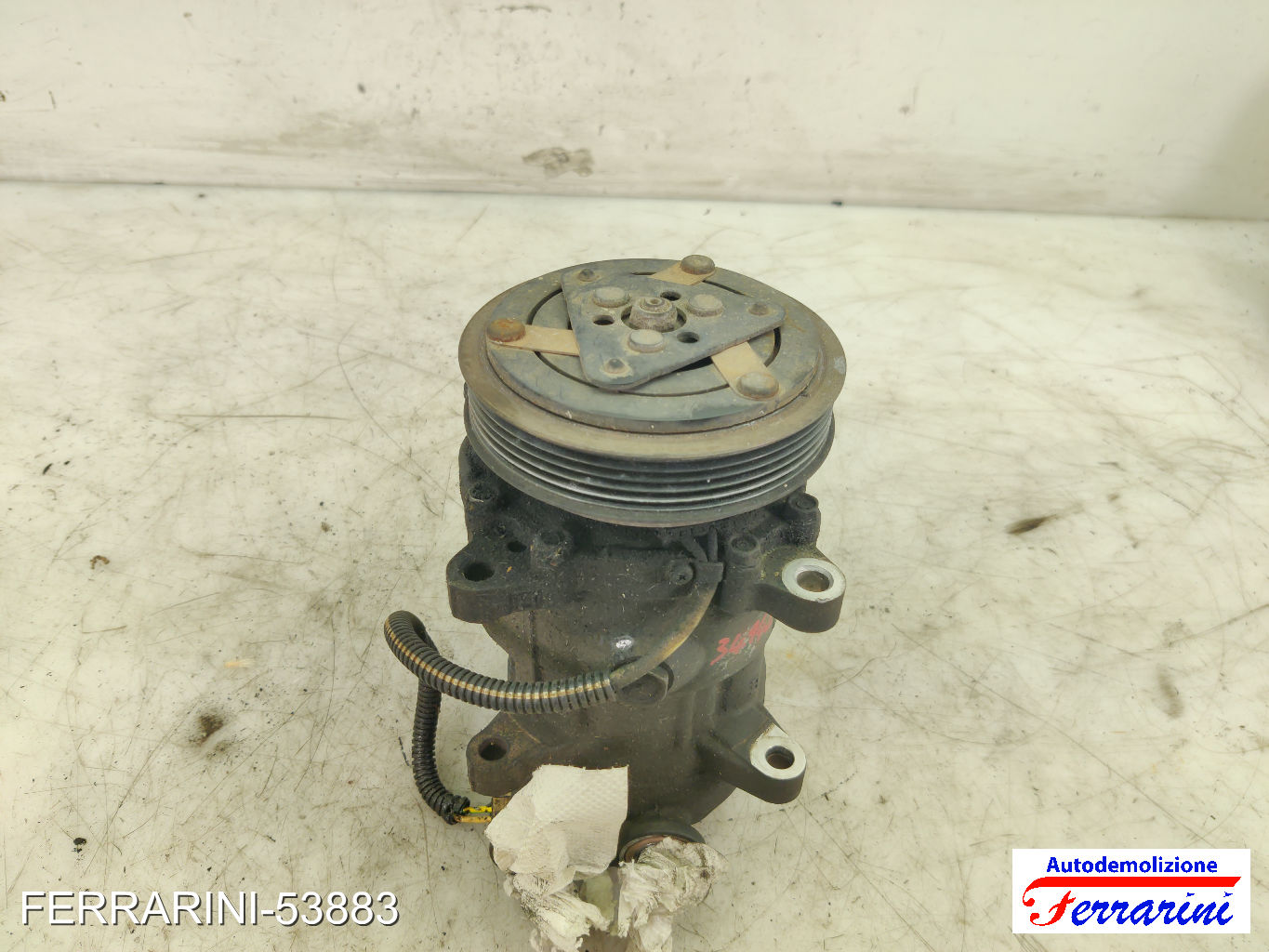 Compressore Clima CITROEN SAXO S0, S1 1.5 D 1996-2001 9641111780, SD6V121431F 9