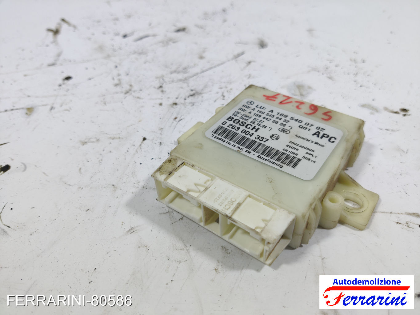 Centralina Sensori Parcheggio MERCEDES CLASSE A W169 2004-2012 A1695400762