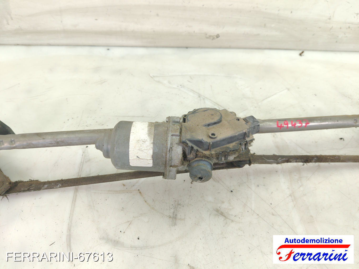 Spazzacqua Motorino Tergicristallo anteriore, frontale 1K1955023D, 49437 9