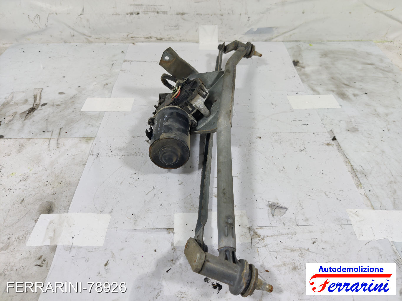Spazzacqua Motorino Tergicristallo BMW SERIE 3 E36 1993-1998 anteriore, frontale 6